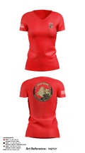 Pale Horse 72886265 Women's Short Sleeve V-neck Shirt - 17