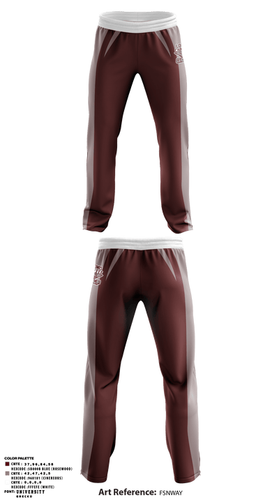 Loomis Chaffee School Golf 19710539 Sweatpants - 1