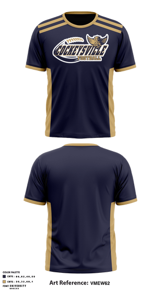 Short Sleeve Performance Shirt, Cockeysville Eagles Football, Football, Teamtime, Team time, sublimation, custom sports apparel, team uniforms, spirit wear, spiritwear, sports uniforms, custom shirts, team store, custom team store, fundraiser sports, apparel fundraiser
