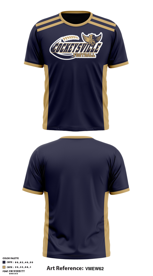 Short Sleeve Performance Shirt, Cockeysville Eagles Football, Football, Teamtime, Team time, sublimation, custom sports apparel, team uniforms, spirit wear, spiritwear, sports uniforms, custom shirts, team store, custom team store, fundraiser sports, apparel fundraiser