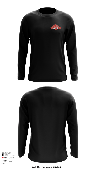 A1RockOut Training 96332002 Long Sleeve Performance Shirt - 5