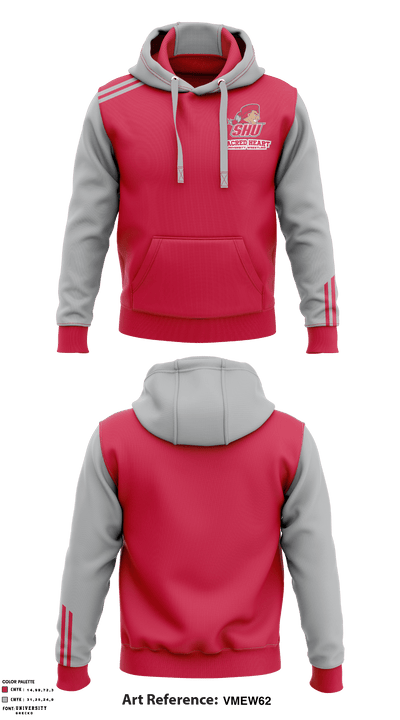 Sacred Heart University Wrestling 85228985 Hoodie - 2