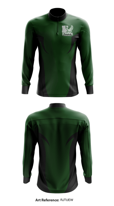 Klahowya High School Wrestling 8784510 Quarter Zip Jacket - 1
