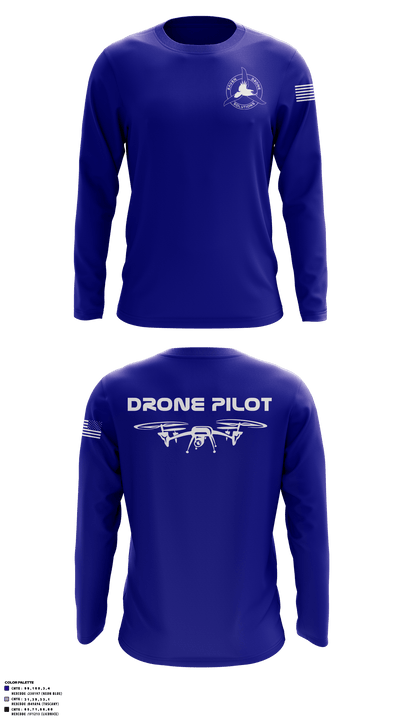 Raven Drone Solutions 1320053 Long Sleeve Performance Shirt - 1