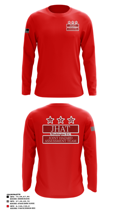 JHAT 14476812 Long Sleeve Performance Shirt - 3