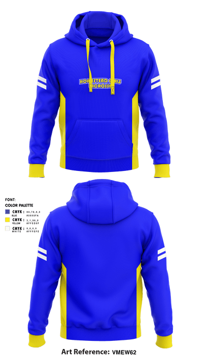 Homestead Girls Lacrosse 4619190 Hoodie - 1