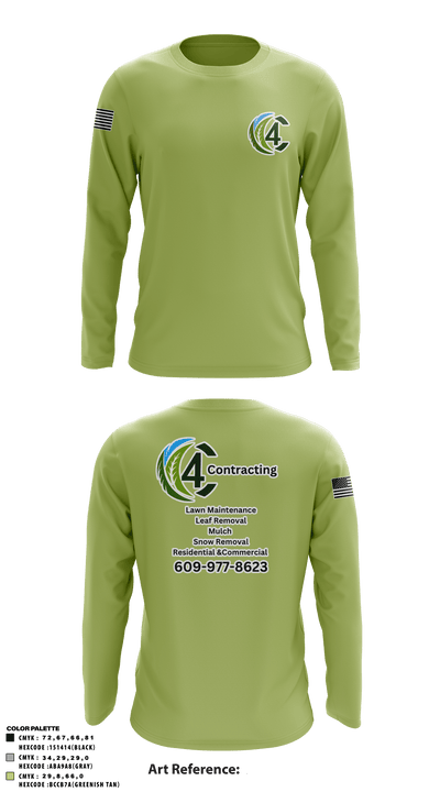 C4 36536830 Long Sleeve Performance Shirt - 4