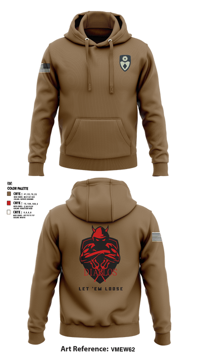 3rd PLT Diablos 55800262 Hoodie - 4