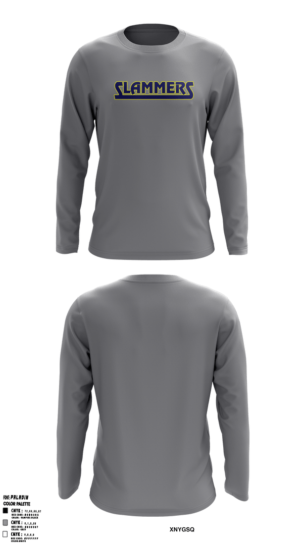 Long Sleeve Performance Shirt, Slammers FP, Softball, Teamtime, Team time, sublimation, custom sports apparel, team uniforms, spirit wear, spiritwear, sports uniforms, custom shirts, team store, custom team store, fundraiser sports, apparel fundraiser