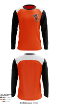Rome Free Academy Bowling 89272067 Long Sleeve Performance Shirt - 2