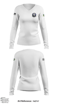 21 STS 57498958 Women's Long Sleeve V-neck Shirt - 3