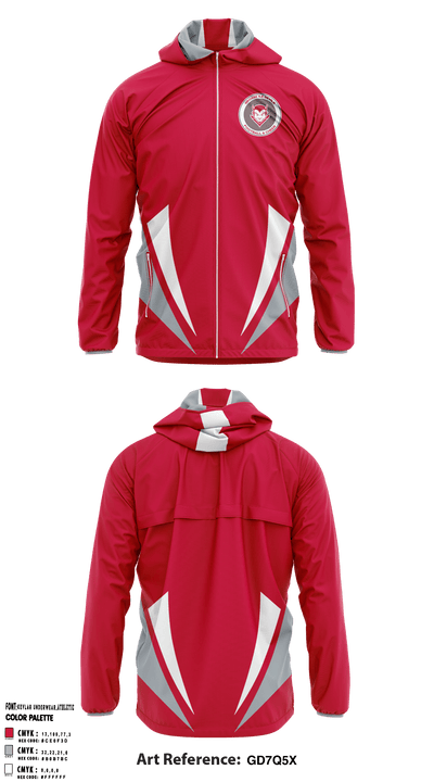 Grosse Ile Devils 81363756 Windbreaker - 7