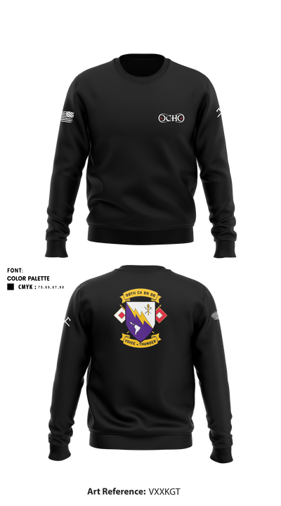 98th CA BN S6 97600586 Crew Neck Sweatshirt - 3