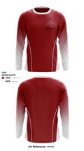Abby-Colby Wrestling 21106531 Long Sleeve Rash Guard Shirt - 1