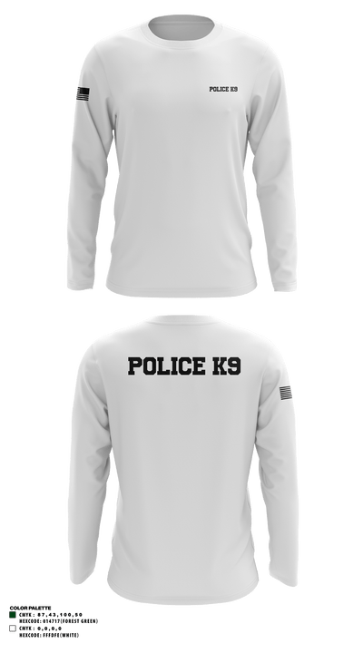 Police K9 35090090 Long Sleeve Performance Shirt - 2