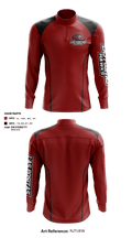Las Positas College Basketball 10534739 Quarter Zip Jacket - 2