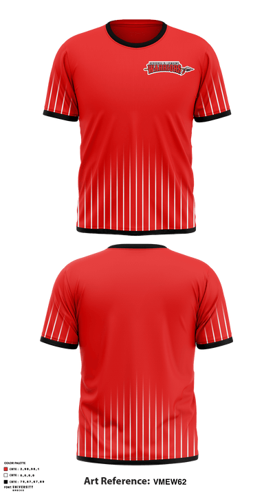 H V Jenkins High School Volleyball 10947605 Short Sleeve Performance Shirt - 1
