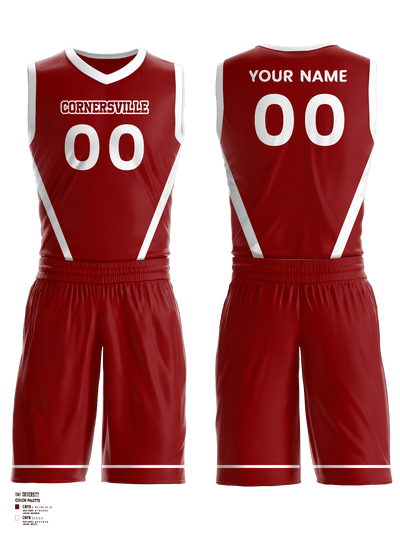 Cornersville High School Basketball 39816630 Basketball Uniform - 1