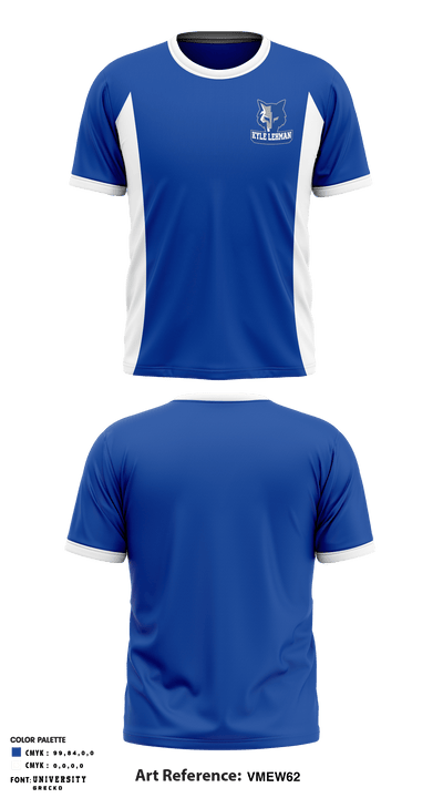 Kyle Lehman High School 23170219 Short Sleeve Performance Shirt - 1