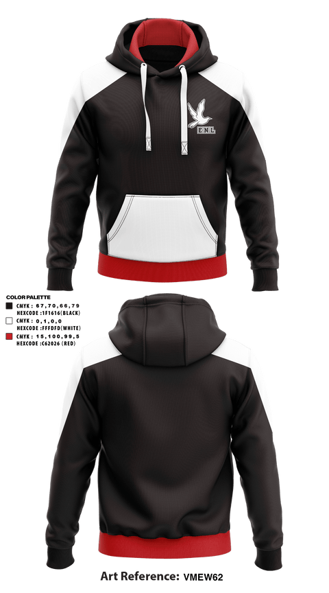 Hoodie, EnL, Men's Volleyball, Teamtime, Team time, sublimation, custom sports apparel, team uniforms, spirit wear, spiritwear, sports uniforms, custom shirts, team store, custom team store, fundraiser sports, apparel fundraiser