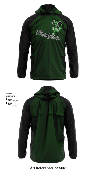 Windbreaker, Poway Girls Softball League, Softball, Teamtime, Team time, sublimation, custom sports apparel, team uniforms, spirit wear, spiritwear, sports uniforms, custom shirts, team store, custom team store, fundraiser sports, apparel fundraiser