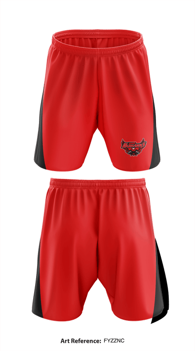 Iowa Warhawks 98296856 Athletic Shorts With Pockets - 5