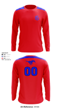 Grapevine Mustangs 91770240 Long Sleeve Performance Shirt - 3