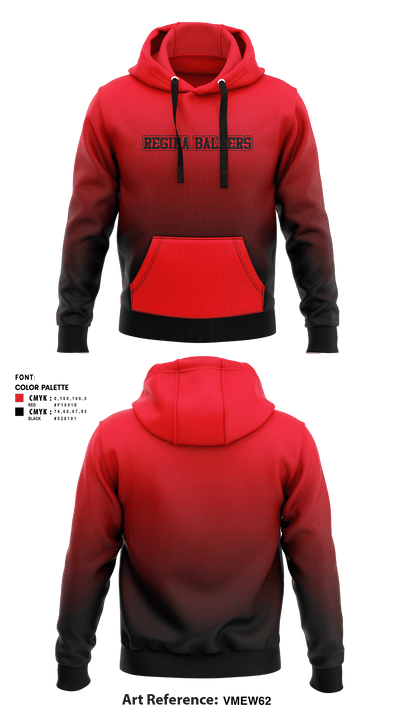 Regina Ballers 53695950 Hoodie - 1