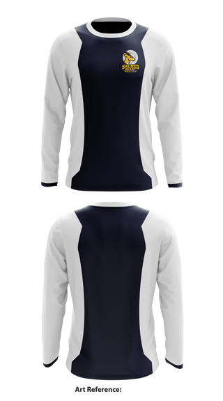 Long Sleeve Performance Shirt, Academy of the Sacred Heart Golf, Golf, Teamtime, Team time, sublimation, custom sports apparel, team uniforms, spirit wear, spiritwear, sports uniforms, custom shirts, team store, custom team store, fundraiser sports, apparel fundraiser