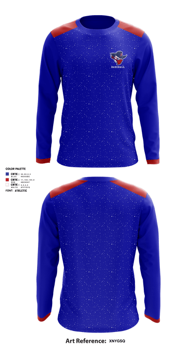 Bloomington Traveling Baseball 37519725 Long Sleeve Performance Shirt - 1