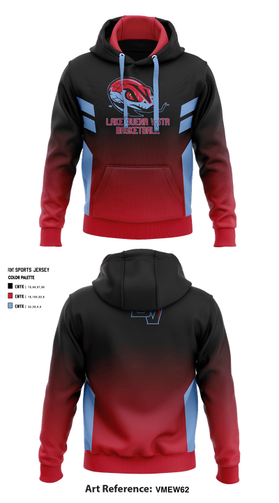Lake Buena Vista High School Basketball 41118945 Hoodie - 2