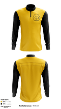 Harris County Carver Middle School Women's Volleyball 88610795 Quarter Zip Jacket - 1