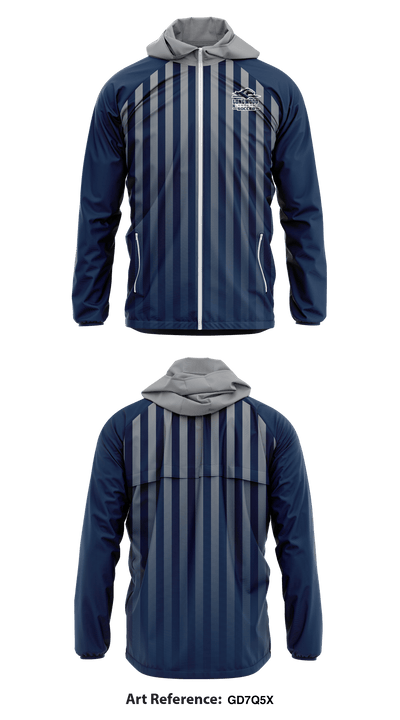 Longwood University Soccer 26810566 Windbreaker - 1