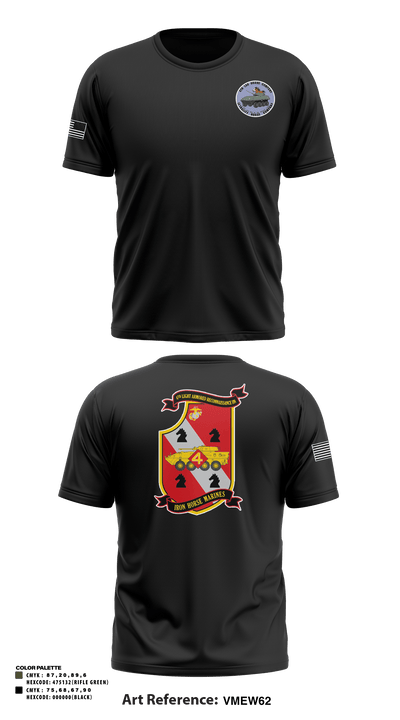 4th LAR 77324342 Short Sleeve Performance Shirt - 2