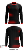 Currituck County High School Golf 33640845 Long Sleeve Performance Shirt - 1