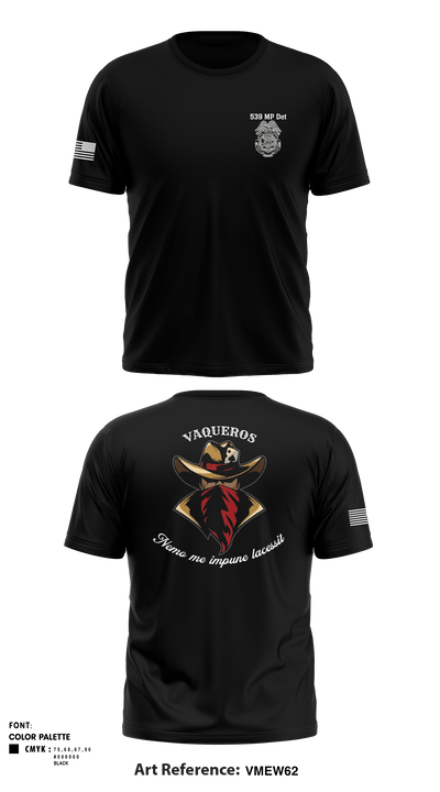 539th MP DET 80028387 Short Sleeve Performance Shirt - 1