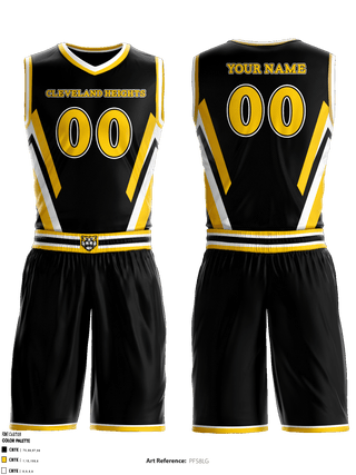 Mens Basketball Jersey, Cleveland Heights High School Basketball, Men's Basketball, Teamtime, Team time, sublimation, custom sports apparel, team uniforms, spirit wear, spiritwear, sports uniforms, custom shirts, team store, custom team store, fundraiser sports, apparel fundraiser