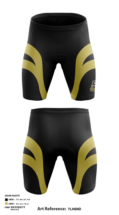 Socastee High School Wrestling 7978381 Men's Compression Shorts - 1