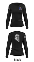 432 SFS 86667424 Women's Long Sleeve V-neck Shirt - 39