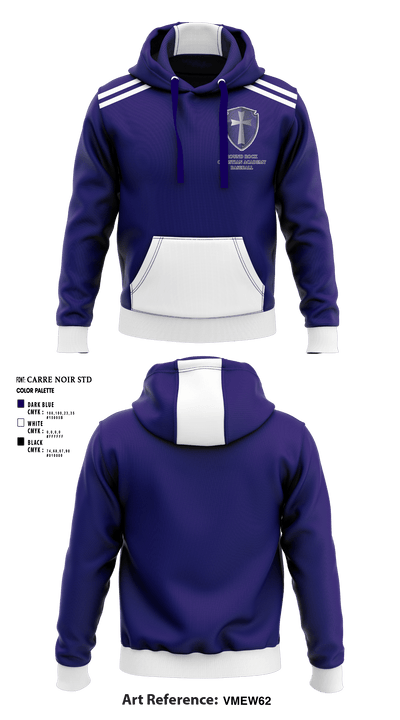 Round Rock Christian Academy Baseball 63729478 Hoodie - 1