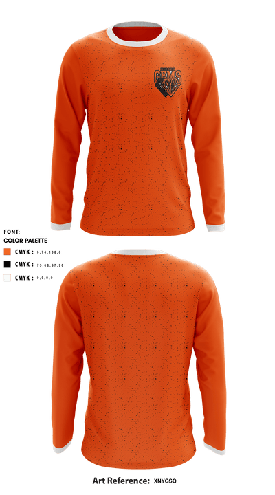 Hidden Gems 14607889 Long Sleeve Performance Shirt - 1