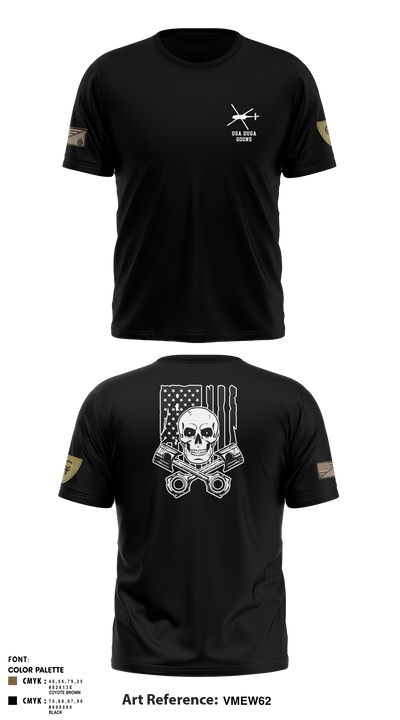 137th Echo Company 62214635 Short Sleeve Performance Shirt - 2