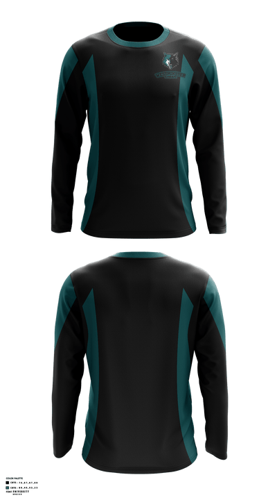 Westminster High School Cheer 70237179 Long Sleeve Performance Shirt - 1