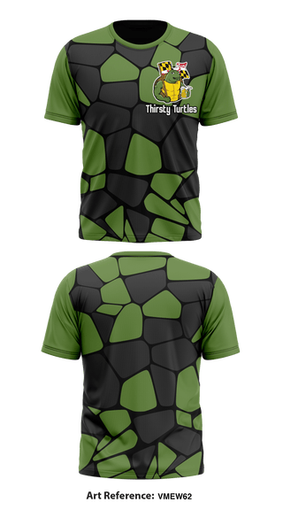 Thirsty Turtles 1999615 Short Sleeve Performance Shirt - 1