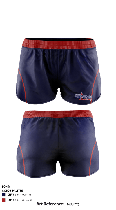 London Christian Academy 30666411 Women's Shorts - 1