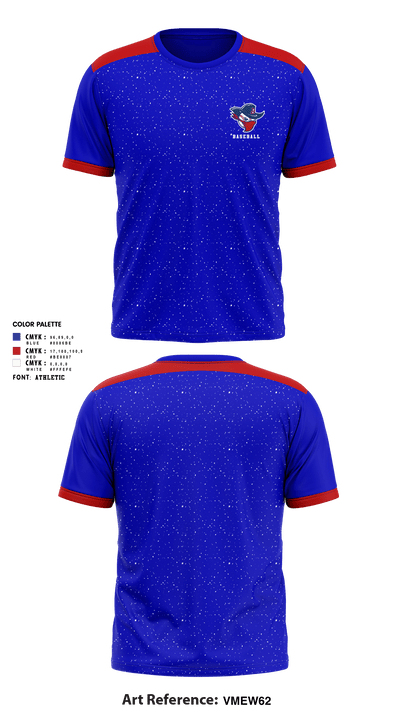 Bloomington Traveling Baseball 37519725 Short Sleeve Performance Shirt - 1