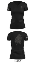 MASS-1 95800684 Women's Short Sleeve V-neck Shirt - 24