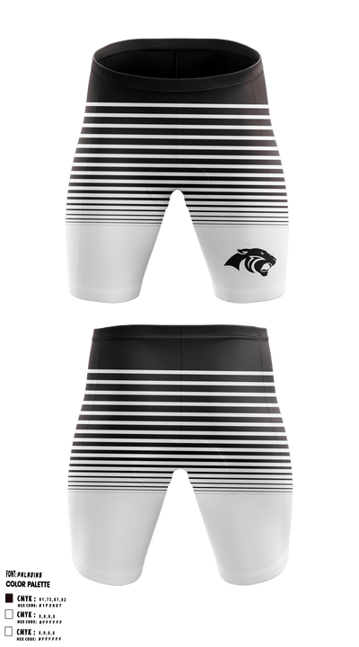 Savannah Arts Academy Volleyball 28970663 Men's Compression Shorts - 2