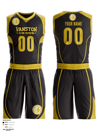 Vanston Middle School Basketball 47359446 Basketball Uniform - 1