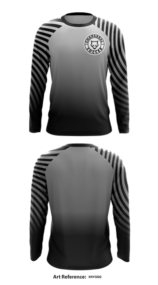 Long Sleeve Performance Shirt, Chaparral Soccer, Men's Soccer, Teamtime, Team time, sublimation, custom sports apparel, team uniforms, spirit wear, spiritwear, sports uniforms, custom shirts, team store, custom team store, fundraiser sports, apparel fundraiser
